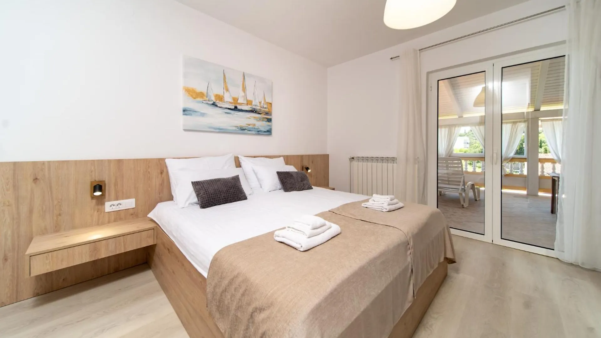 Foric Apartments With Outdoor Heated Pool Rab Town Croatia